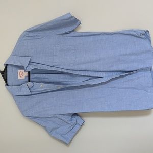 Brooks Brothers shirt sleeve button-down, light blue medium